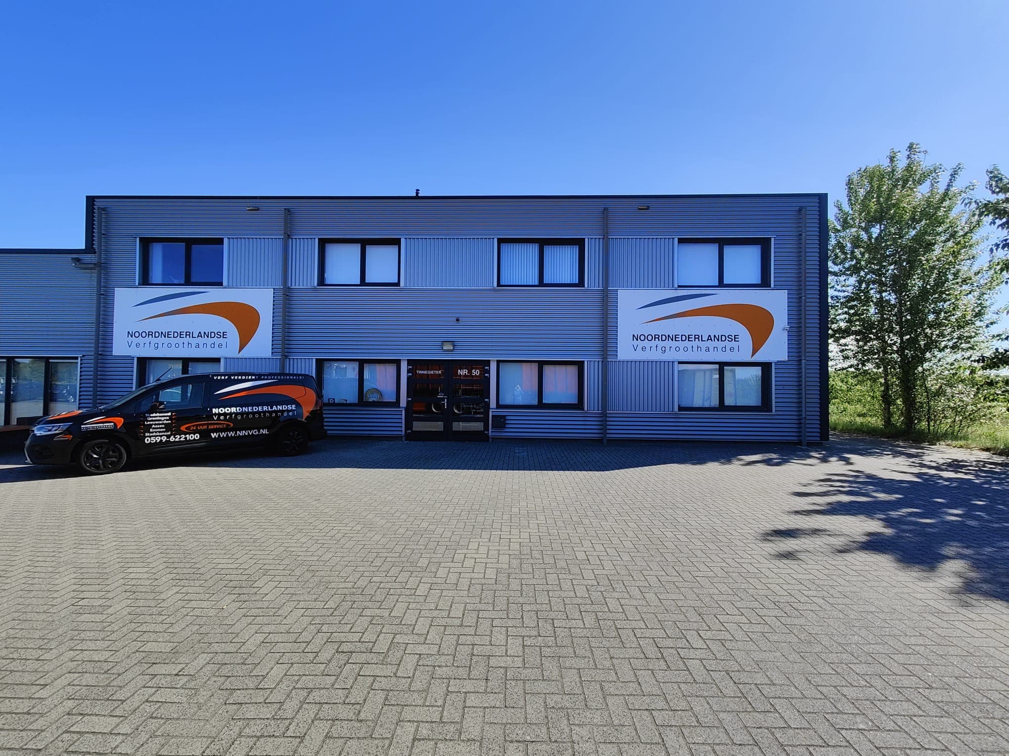 Vestiging Noordnederlandse Verfgroothandel in Stadskanaal